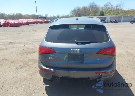 2013 Audi Q5 Hybrid 2.0T Prestige from USA, damaged, VIN WA1C8AFP9DA071885